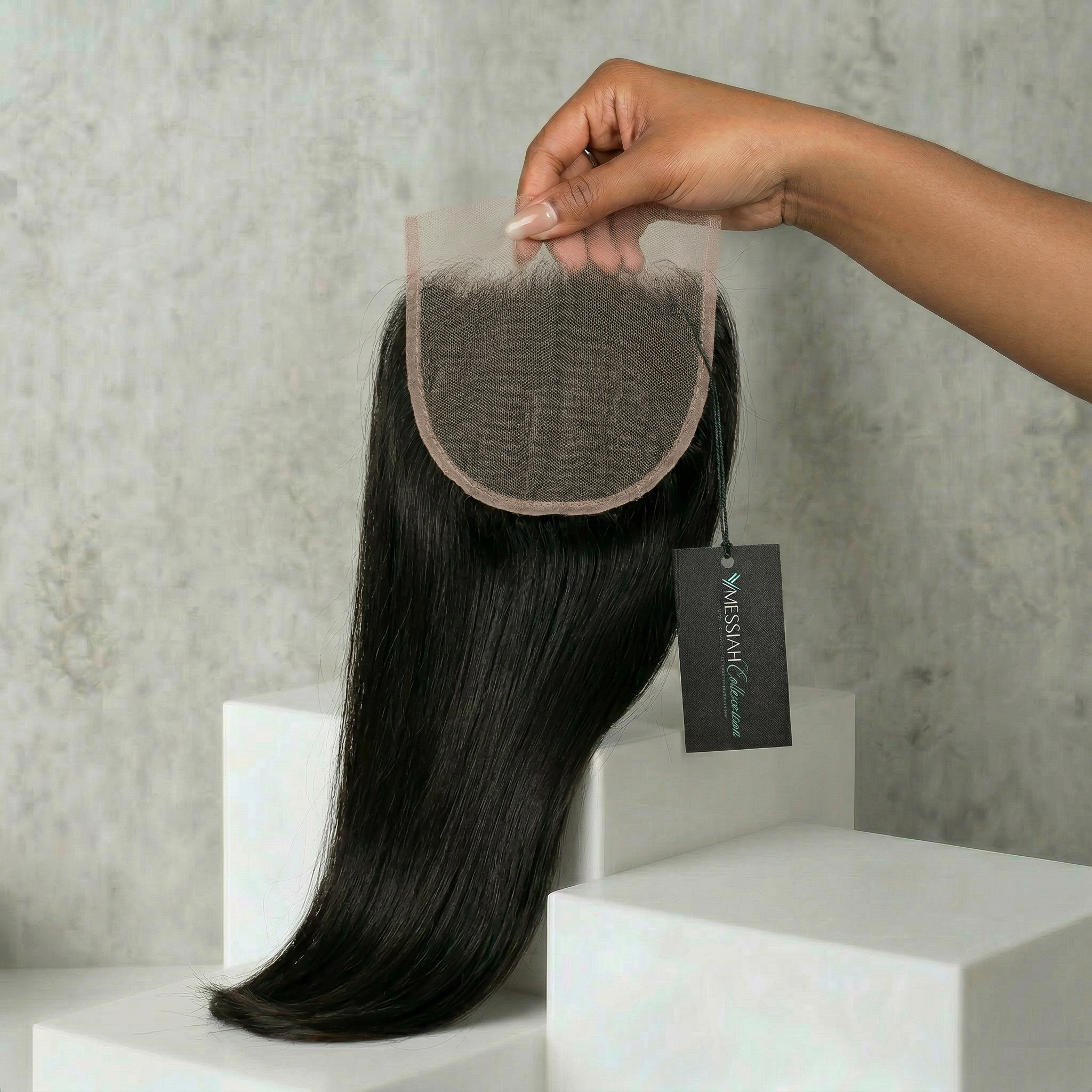 Virgin Straight Closure 5x5