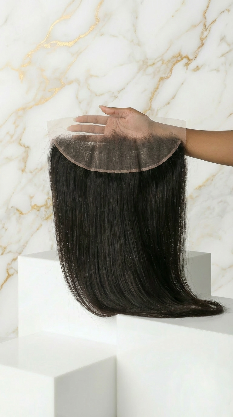 Raw Straight Lace Frontal 13x6