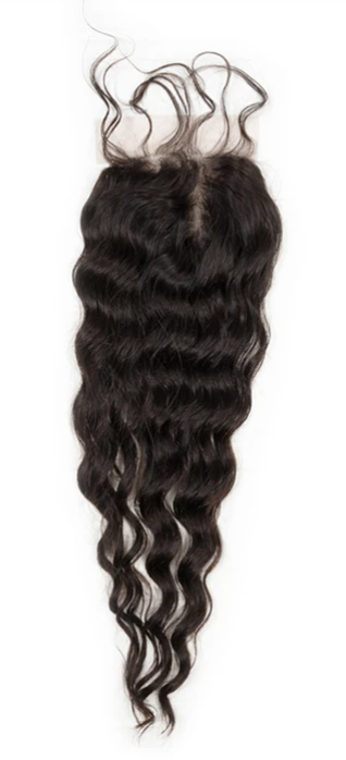 Virgin Deep Wave Lace Closure image 0