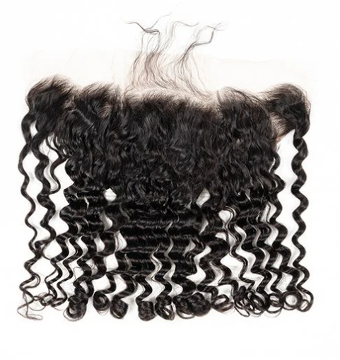 Virgin Deep Wave Lace Frontal 13x4 image 0