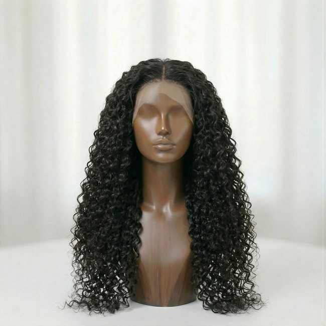 Virgin Deep Wave HD 5X5 Lace Wig 2BU