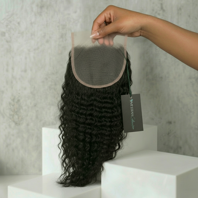 Virgin Deep Wave Lace Closure