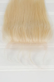Virgin Straight #613 Blonde Closure 5x5 image 2